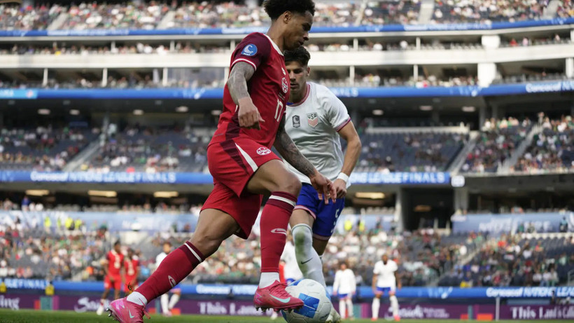 Canada vượt qua Mỹ để giành hạng 3 chung cuộc. (Ảnh: Concacaf)
