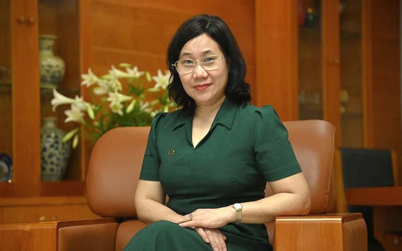Tổng cục trưởng Thống kê Nguyễn Thị Hương.