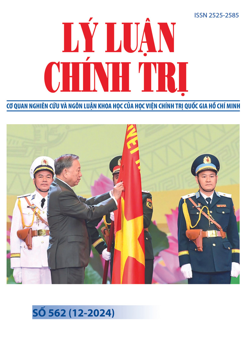 MỤC LỤC TẠP CHÍ LÝ LUẬN CHÍNH TRỊ SỐ 562 (12-2024)