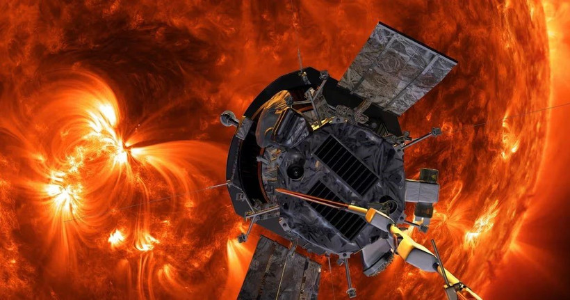 Tàu thăm dò của NASA tiến sát Mặt Trời. (Nguồn: AP/TTXVN)