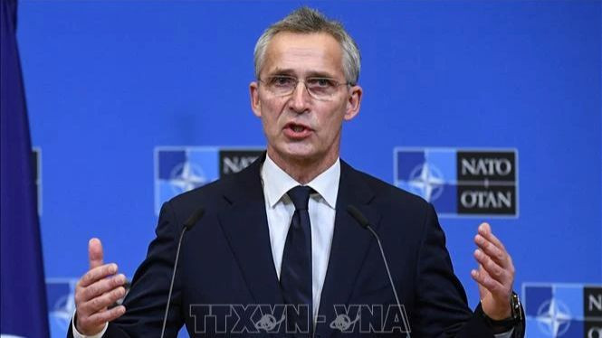 Tổng thư ký NATO Jens Stoltenberg. (Ảnh: AFP/TTXVN)