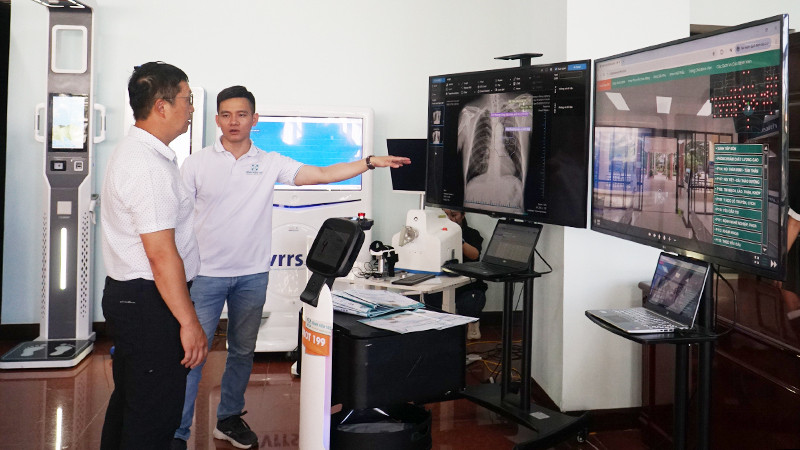 Trưng bày các giải pháp công nghệ của Đà Nẵng.