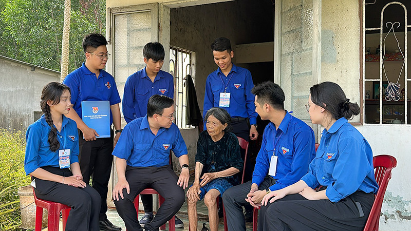 Mô hình "Chúng con luôn bên Mẹ" được duy trì thực hiện trong Tháng Thanh niên.