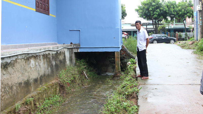 Ông Nguyễn Thanh Hùng, phó thôn Thạch Nham Đông mong muốn sớm có phương án triển khai giúp nhân dân.