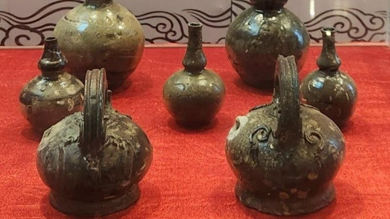 Những hiện vật gốm Quảng Đức Phú Yên được sưu tầm, lưu giữ tại Bảo tàng Phú Yên.