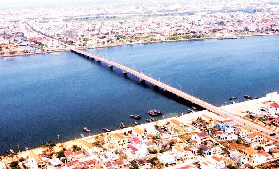 Một góc Đồng Hới, trung tâm chính trị - hành chính của tỉnh Quảng Trị mới.