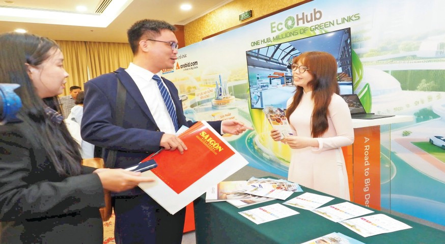 Giới thiệu doanh nghiệp Sàn giao dịch thương mại điện tử B2B “xanh” đầu tiên tại Việt Nam - EcoHub. (Ảnh SGGP)