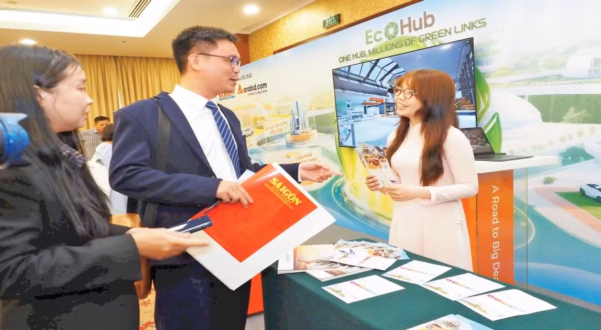 Giới thiệu doanh nghiệp Sàn giao dịch thương mại điện tử B2B “xanh” đầu tiên tại Việt Nam - EcoHub. (Ảnh SGGP)