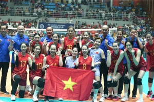 Đội tuyển bóng chuyền nữ Việt Nam giành chức vô địch AVC Nations Cup 2025.