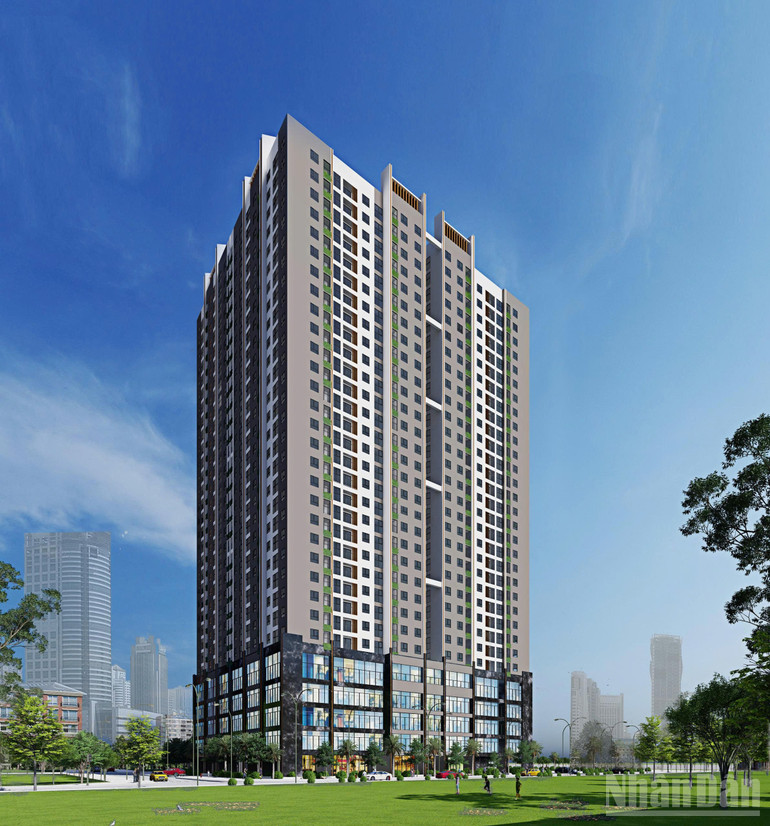 Phối cảnh dự án Nhà ở xã hội cao tầng Vĩnh Hưng. ndo_br_9f79b22cc1764a281367.jpg