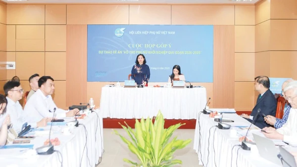Hội LHPN Việt Nam đang xây dựng đề án “Hỗ trợ phụ nữ khởi nghiệp giai đoạn 2026-2035”.