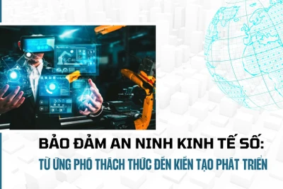 Bảo đảm an ninh kinh tế số: Từ ứng phó thách thức đến kiến tạo phát triển