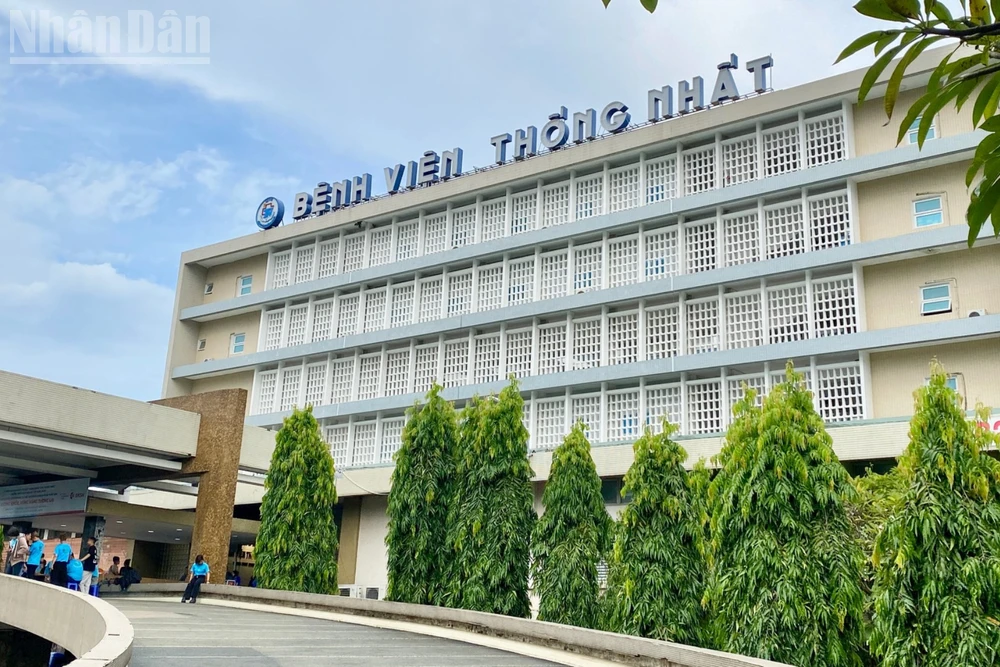 Bệnh viện Thống Nhất tại Thành phố Hồ Chí Minh.