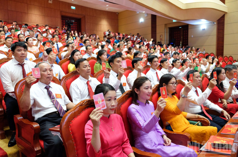 Các đại biểu dự Đại hội. ndo_br_530913265-1378638974263136-2405759291401817280-n.jpg