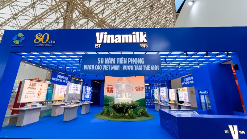 Vinamilk góp mặt tại Triển lãm Thành tựu đất nước dịp 80 năm Quốc khánh: Tự hào cùng dân tộc vươn mình