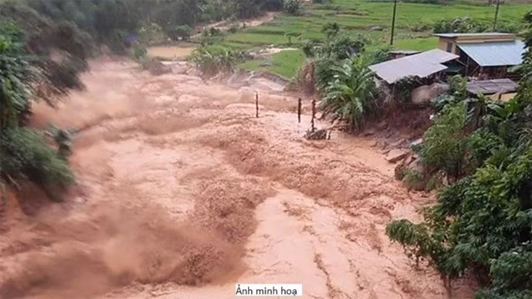(Ảnh: Trung tâm Dự báo khí tượng thủy văn quốc gia)