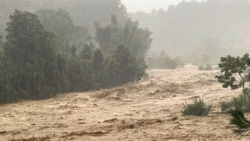(Ảnh: Trung tâm Dự báo khí tượng thủy văn quốc gia)
