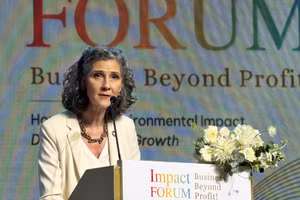 Bà Ramla Khalidi, Đại diện Thường trú Chương trình Phát triển Liên hợp quốc (UNDP) tại Việt Nam. (Ảnh: UNDP)