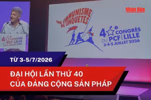 Đại hội toàn quốc lần thứ 40 của Đảng Cộng sản Pháp.