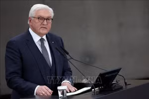 Tổng thống Đức Frank-Walter Steinmeier sẽ có chuyến thăm cấp Nhà nước tới Việt Nam trong hai ngày 23 và 24/1. (Ảnh: AFP/TTXVN) 