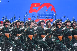 [Ảnh] Hoành tráng màn tổng duyệt lễ diễu binh, diễu hành kỷ niệm 50 năm thống nhất đất nước