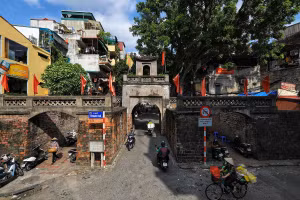 Ô Quan Chưởng, cửa ô cuối cùng còn lại của Hà Nội. (Ảnh: THÀNH ĐẠT)
