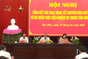Quang cảnh hội nghị. 
