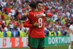 Chân sút đẳng cấp thế giới Cristiano Ronaldo đã cho khán giả chiêm ngưỡng trận cầu cống hiến và đẹp mắt. (Ảnh: Getty Images)
