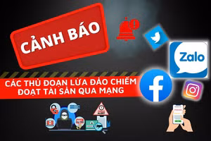 Tội phạm lừa đảo tài chính qua mạng rất tinh vi, bài bản.