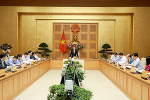 Quang cảnh buổi làm việc. Ảnh: VGP