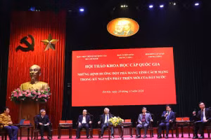 Tọa đàm bàn tròn tại Hội thảo khoa học "Những định hướng đột phá mang tính cách mạng trong kỷ nguyên phát triển mới của đất nước".