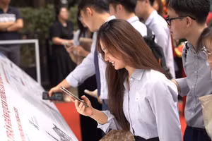 Ba trải nghiệm công nghệ đặc biệt tại Triển lãm tương tác của Báo Nhân Dân