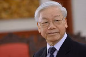 Tổng Bí thư, Chủ tịch nước Nguyễn Phú Trọng.