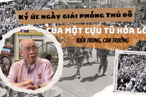 Ký ức ngày giải phóng Thủ đô của một cựu tù Hỏa Lò kiên trung, can trường