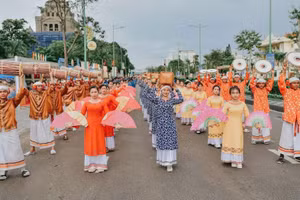 Lễ hội của người Chăm.