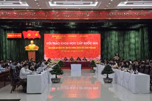 Hơn 150 đại biểu tham dự Hội thảo về bảo đảm an ninh phi truyền thống.