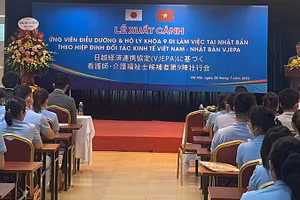 Thêm hơn 150 ứng viên điều dưỡng, hộ lý sang tiếp tục học tập và làm việc tại Nhật Bản. (Ảnh: Dolab)