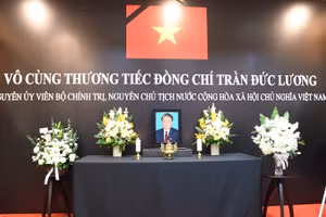 Lễ viếng nguyên Chủ tịch nước Trần Đức Lương tại Thái Lan diễn ra từ ngày 24 đến 26/5.