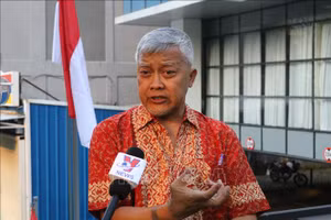 Ông Ibnu Hadi, giảng viên Khoa Quan hệ quốc tế thuộc Đại học President của Indonesia chia sẻ về bài phát biểu của Chủ tịch Quốc hội Vương Đình Huệ.