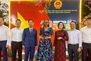Đại sứ quán Việt Nam tại Tanzania đã long trọng tổ chức Lễ kỷ niệm 79 năm Quốc khánh nước Cộng hòa xã hội chủ nghĩa Việt Nam vào ngày 1/9 vừa qua.