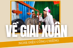 Về Giai Xuân nghe điệu cồng chiêng