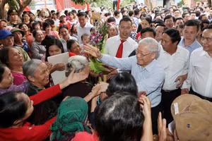 Tổng Bí thư Nguyễn Phú Trọng - Nhà Lãnh đạo lỗi lạc, trọn đời vì nước, vì dân