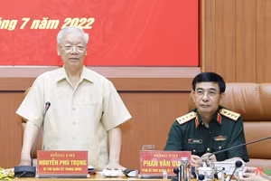 Noi gương Tổng Bí thư Nguyễn Phú Trọng, toàn quân quyết tâm hoàn thành xuất sắc mọi nhiệm vụ