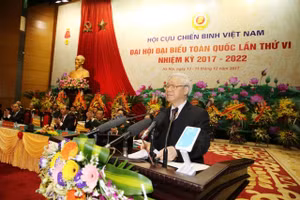 Tổng Bí thư Nguyễn Phú Trọng dự và phát biểu chỉ đạo tại Đại hội.