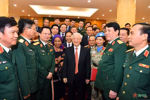 [Ảnh] Tình cảm đặc biệt của Tổng Bí thư Nguyễn Phú Trọng với Bộ đội Cụ Hồ