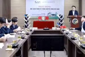 Lễ phát động đọc sách trong hệ thống Khuyến nông Việt Nam.
