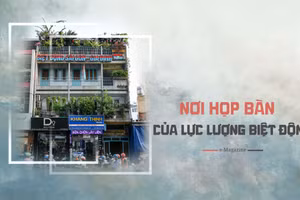 Theo dấu chân "Biệt động Sài Gòn": Nơi họp bàn của lực lượng Biệt động