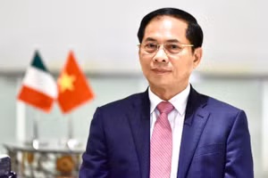 Bộ trưởng Ngoại giao Bùi Thanh Sơn.