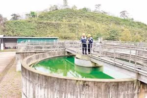 Trạm xử lý nước thải-khu công nghiệp Tằng Loỏng, huyện Bảo Thắng, tỉnh Lào Cai.