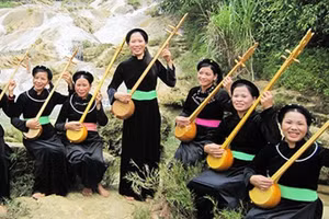 Hát Then và đàn tính không thể thiếu trong sinh hoạt văn nghệ của người dân tộc thiểu số Tày, Nùng, Thái. (Ảnh: Báo Nhân Dân)